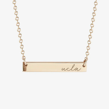 UCLA Horizontal Bar Necklace