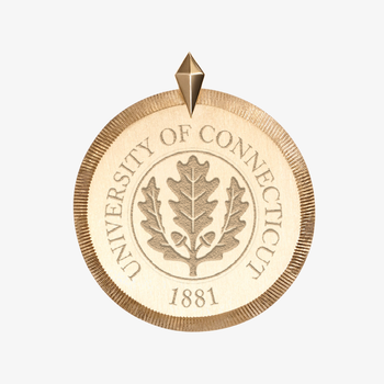 UCONN Florentine Pendant