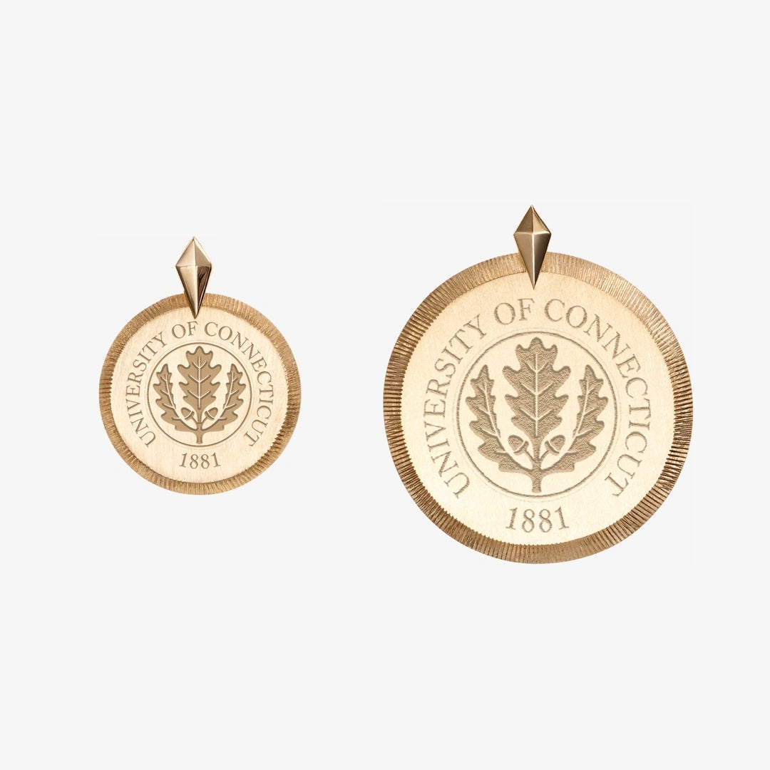 UCONN Florentine Pendant