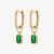 Emerald Mini U Earring Bundle