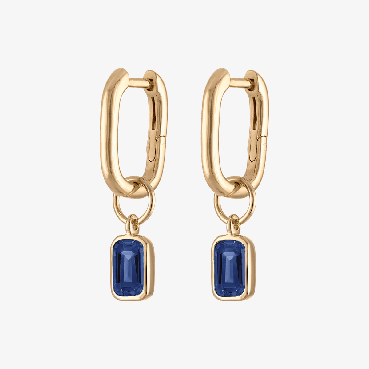 Sapphire Mini U Earring Bundle