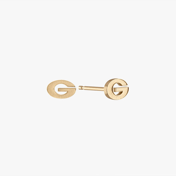 UGA G Stud earrings Pair Gold 