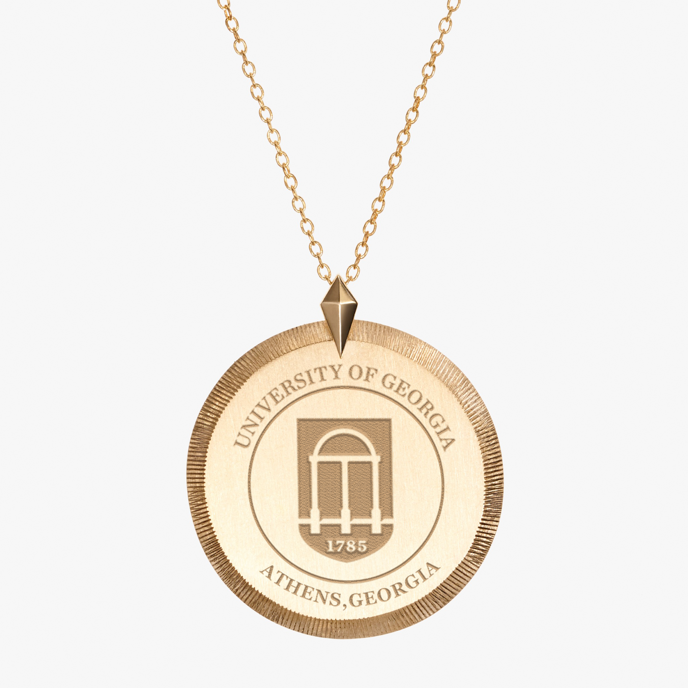 UGA Florentine Pendant