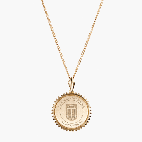 UGA Sunburst Pendant
