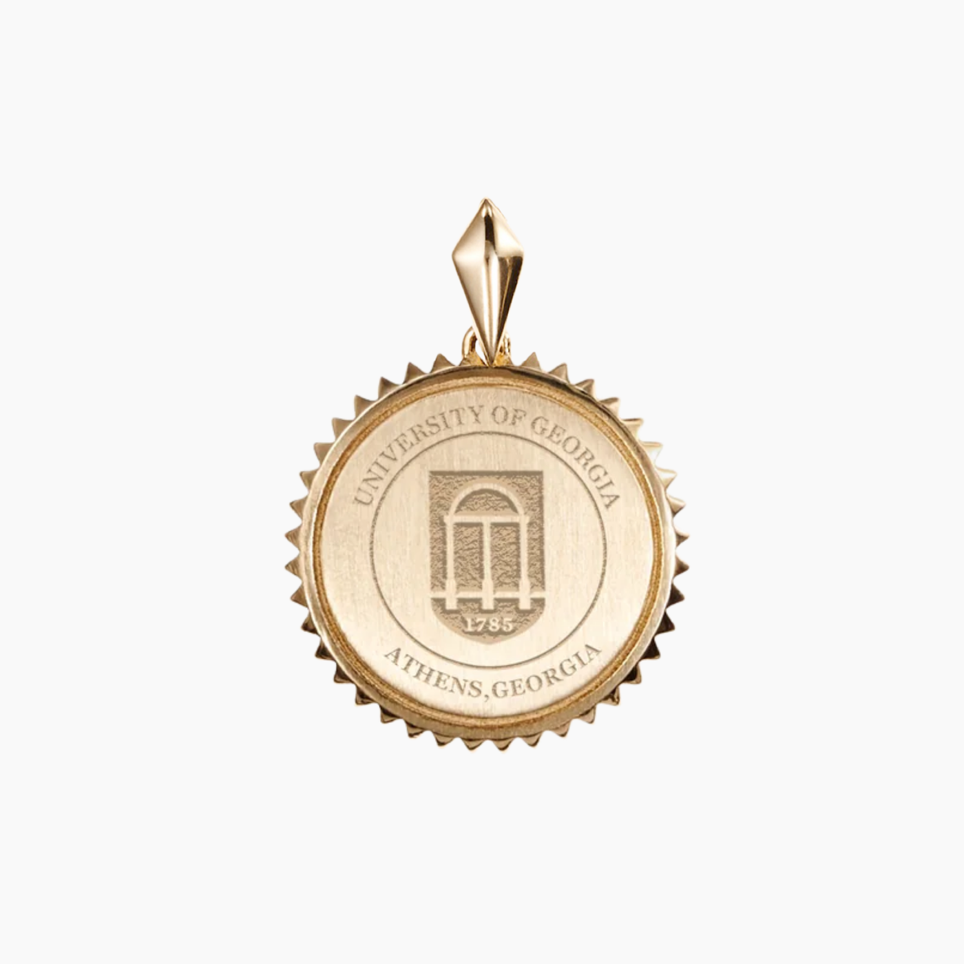 UGA Sunburst Pendant