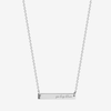 Kentucky Go Big Blue Horizontal Bar Necklace