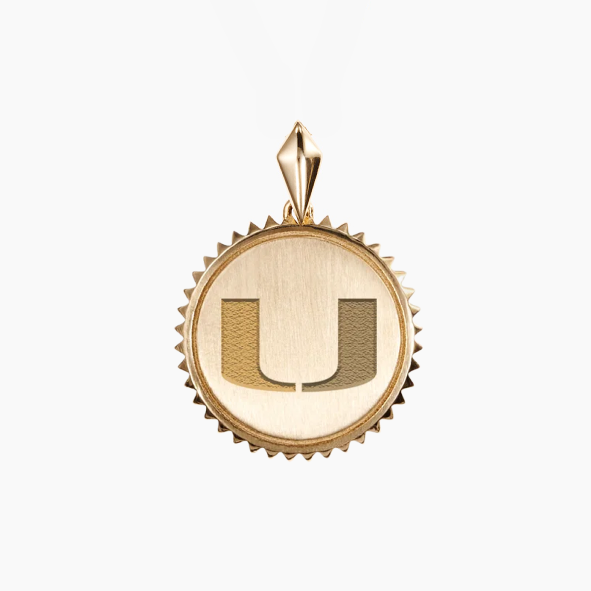 UMiami Logo Sunburst Pendant