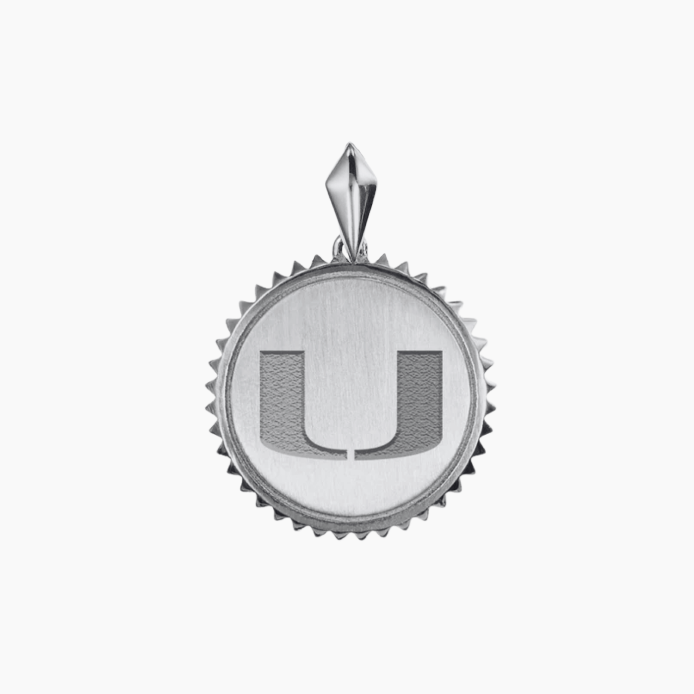 UMiami Logo Sunburst Pendant