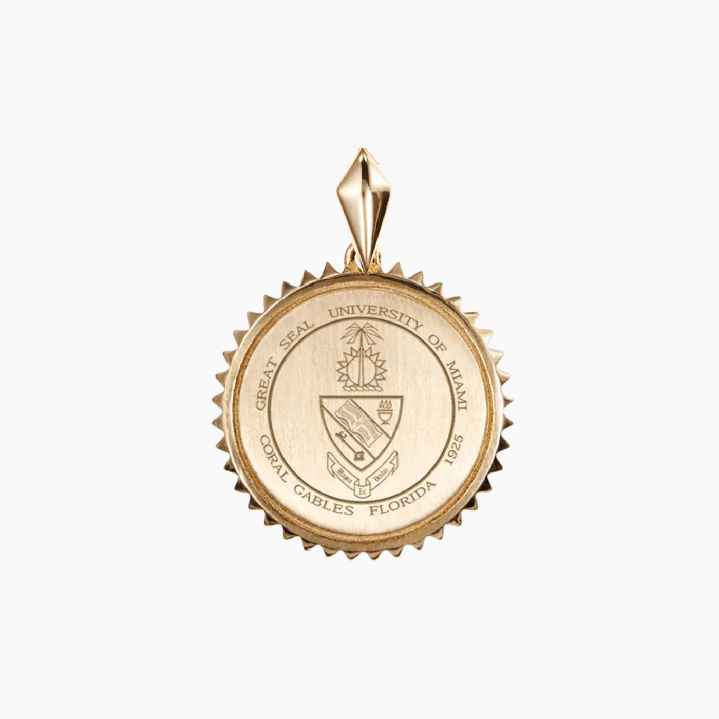 UMiami Sunburst Pendant