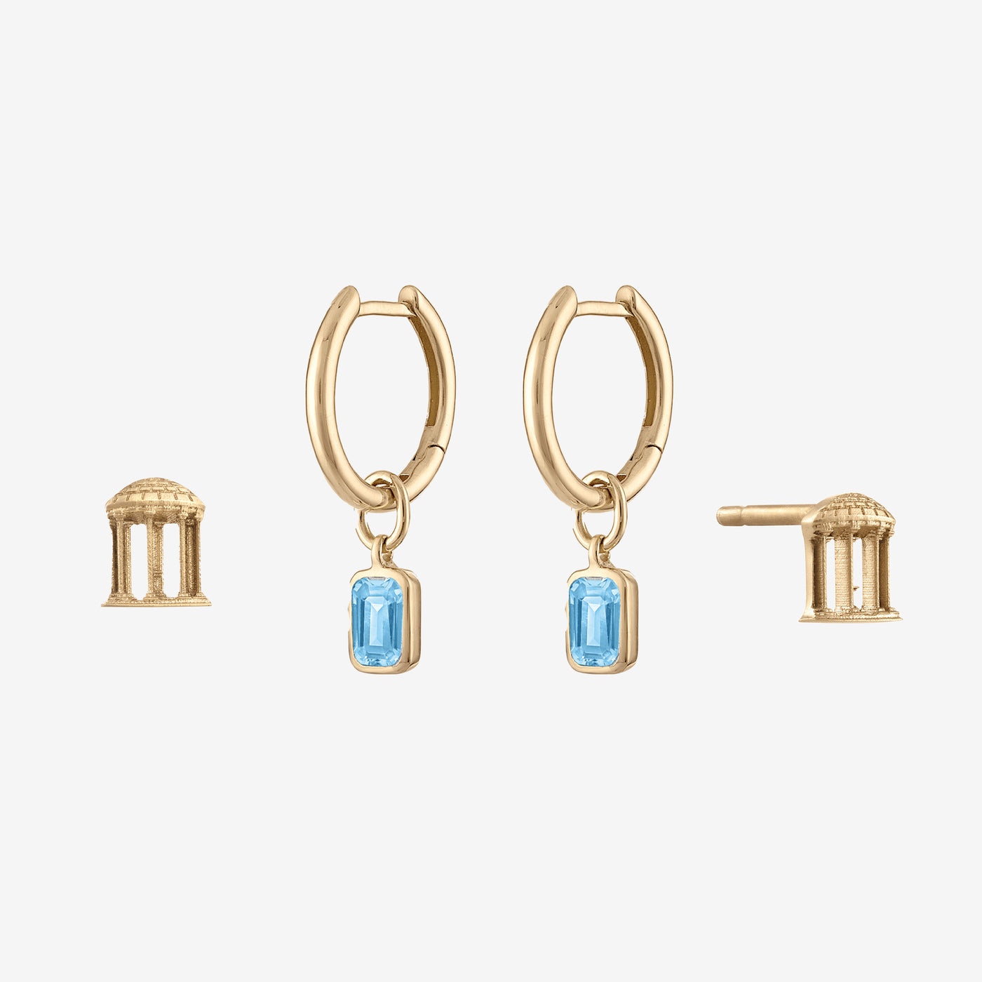 UNC Old Well Classic Earring Bundle