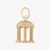 UNC Old Well Earring Charm