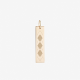 UNC Carolina Argyle Vertical Bar
