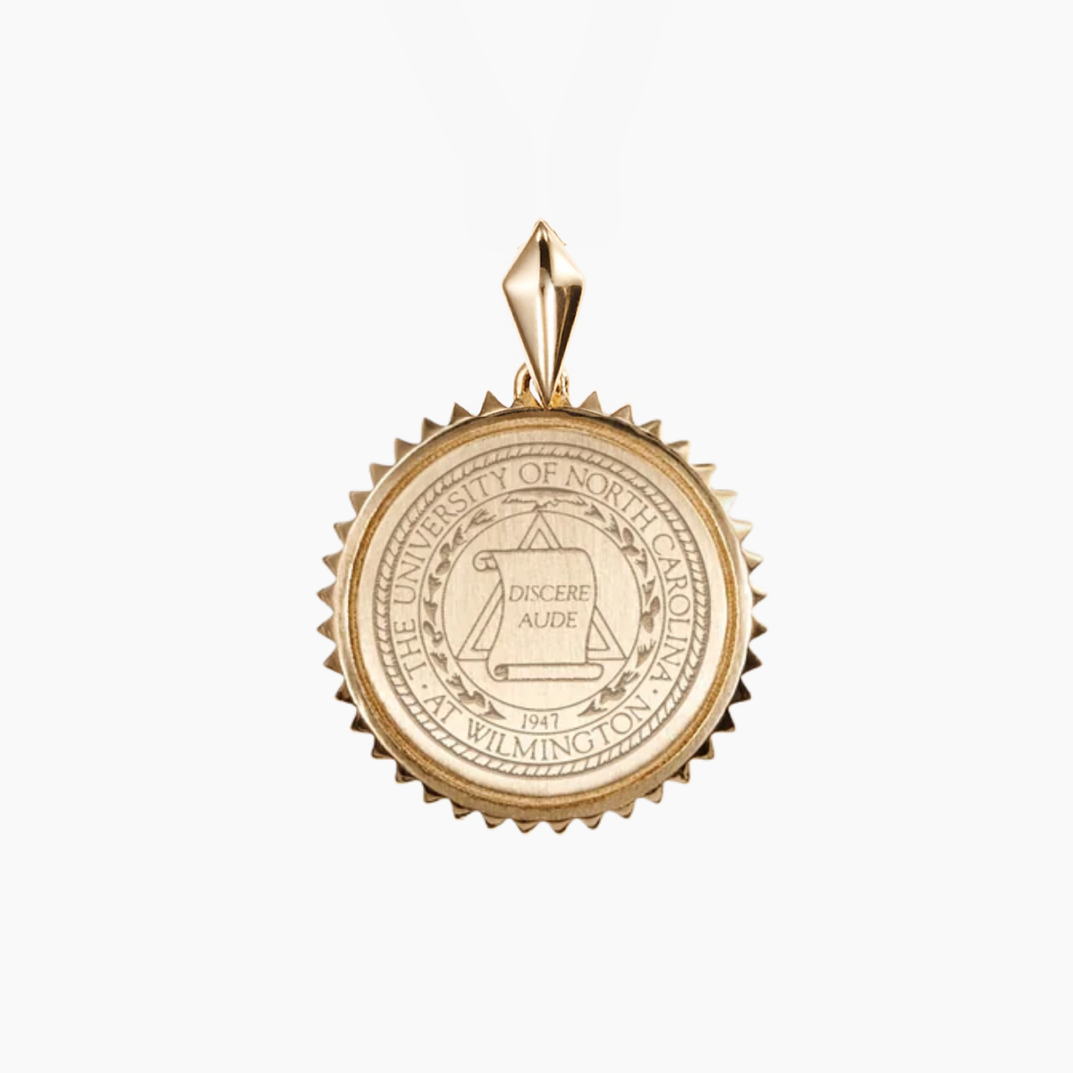 UNC Wilmington Sunburst Pendant