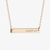 USC Fight On Horizontal Bar Necklace