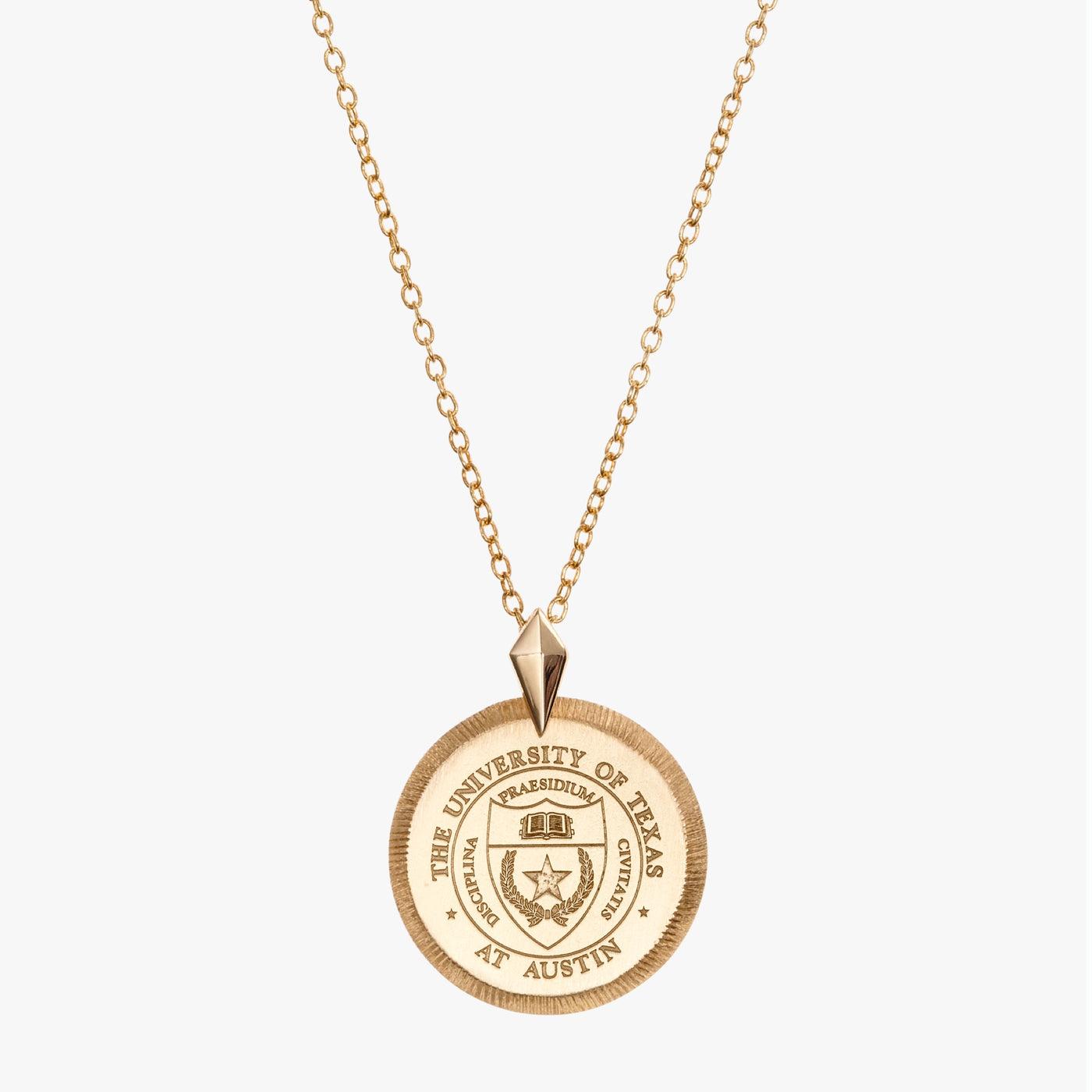 UT Seal Florentine Pendant