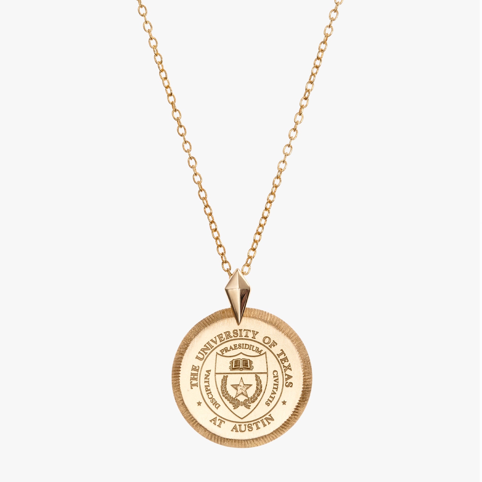 UT Seal Florentine Pendant
