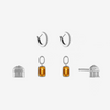 UVA Citrine Rotunda Florentine Earring Bundle