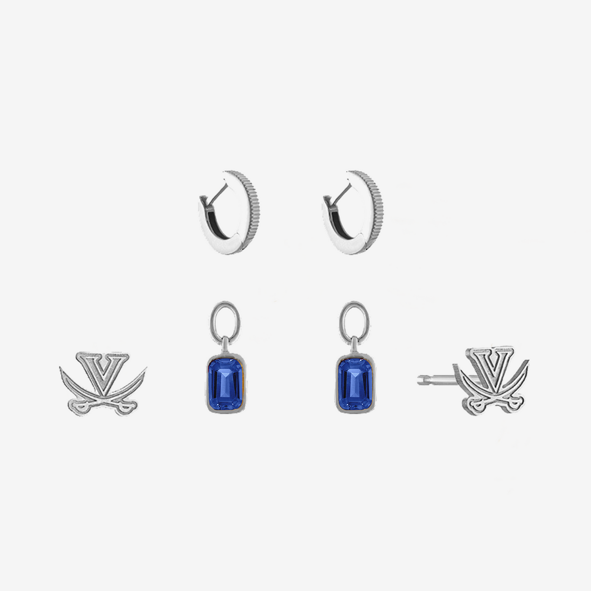 UVA Sword Florentine Earring Bundle