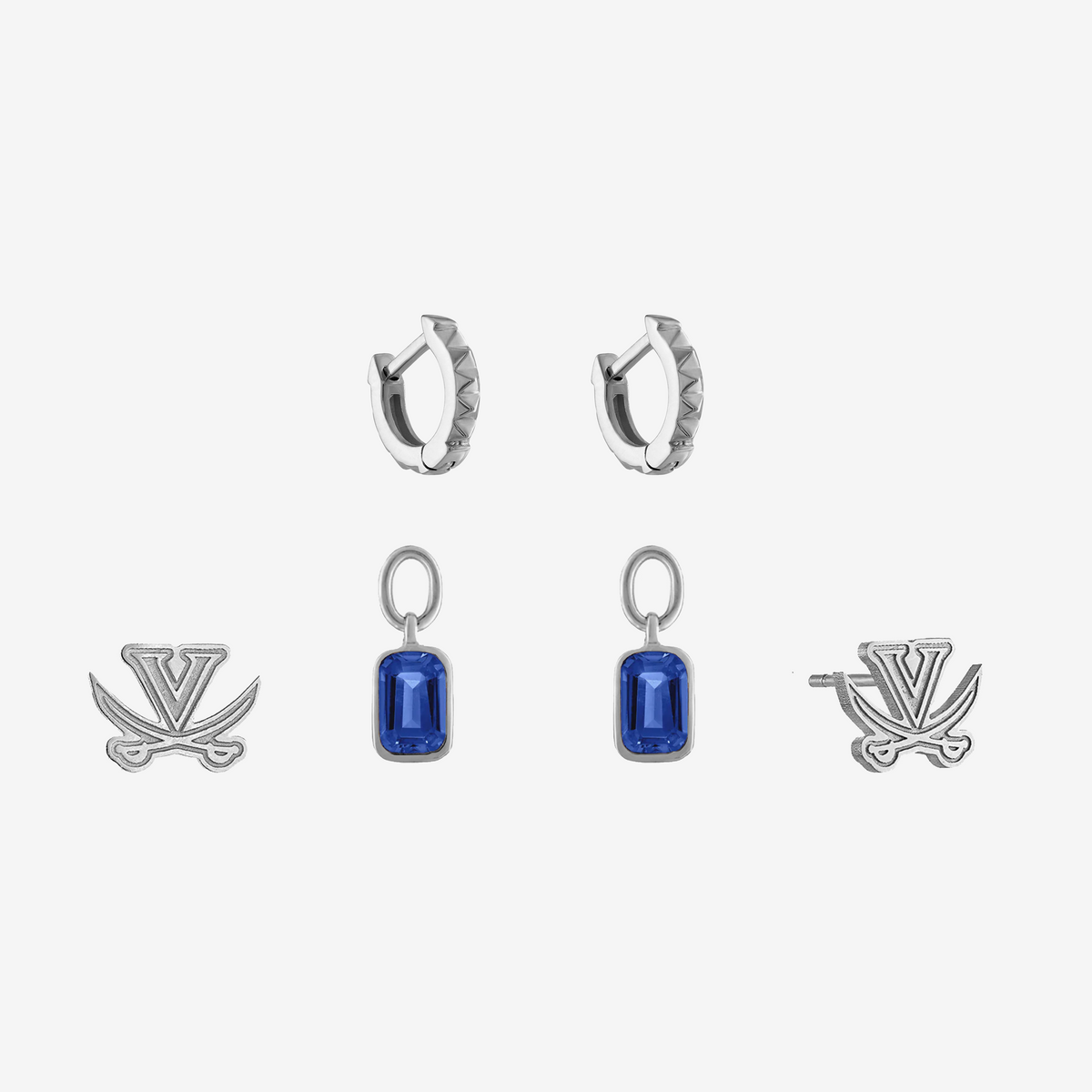 UVA V-Sabre Sunburst Earring Bundle
