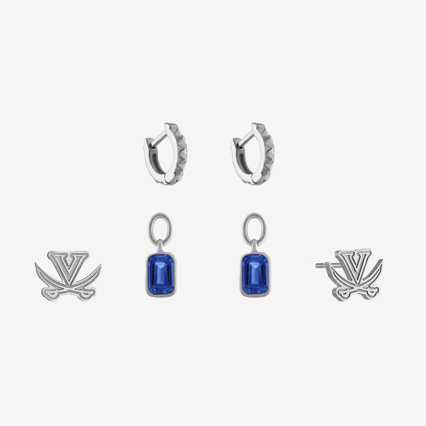 UVA V-Sabre Sunburst Earring Bundle