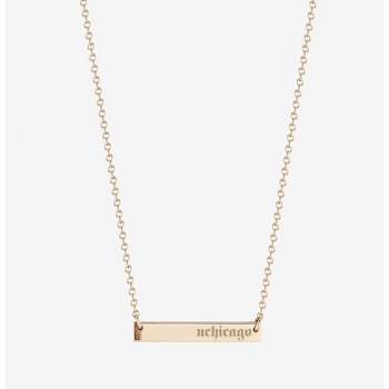 UChicago Horizontal Bar Necklace