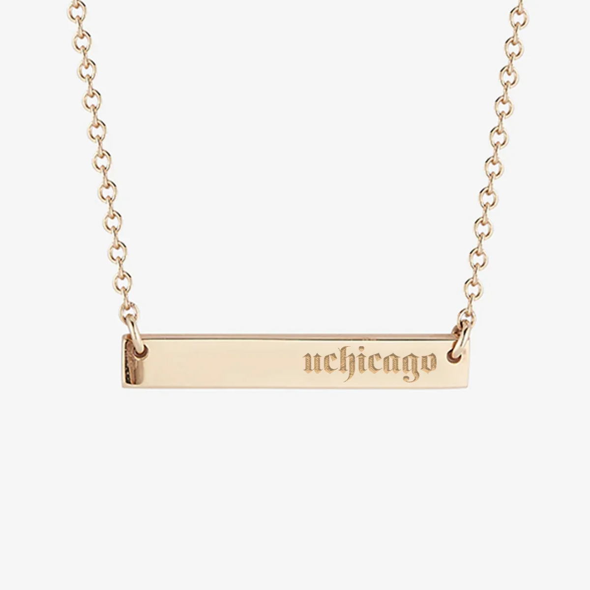 UChicago Horizontal Bar Necklace