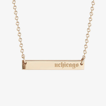 UChicago Horizontal Bar Necklace
