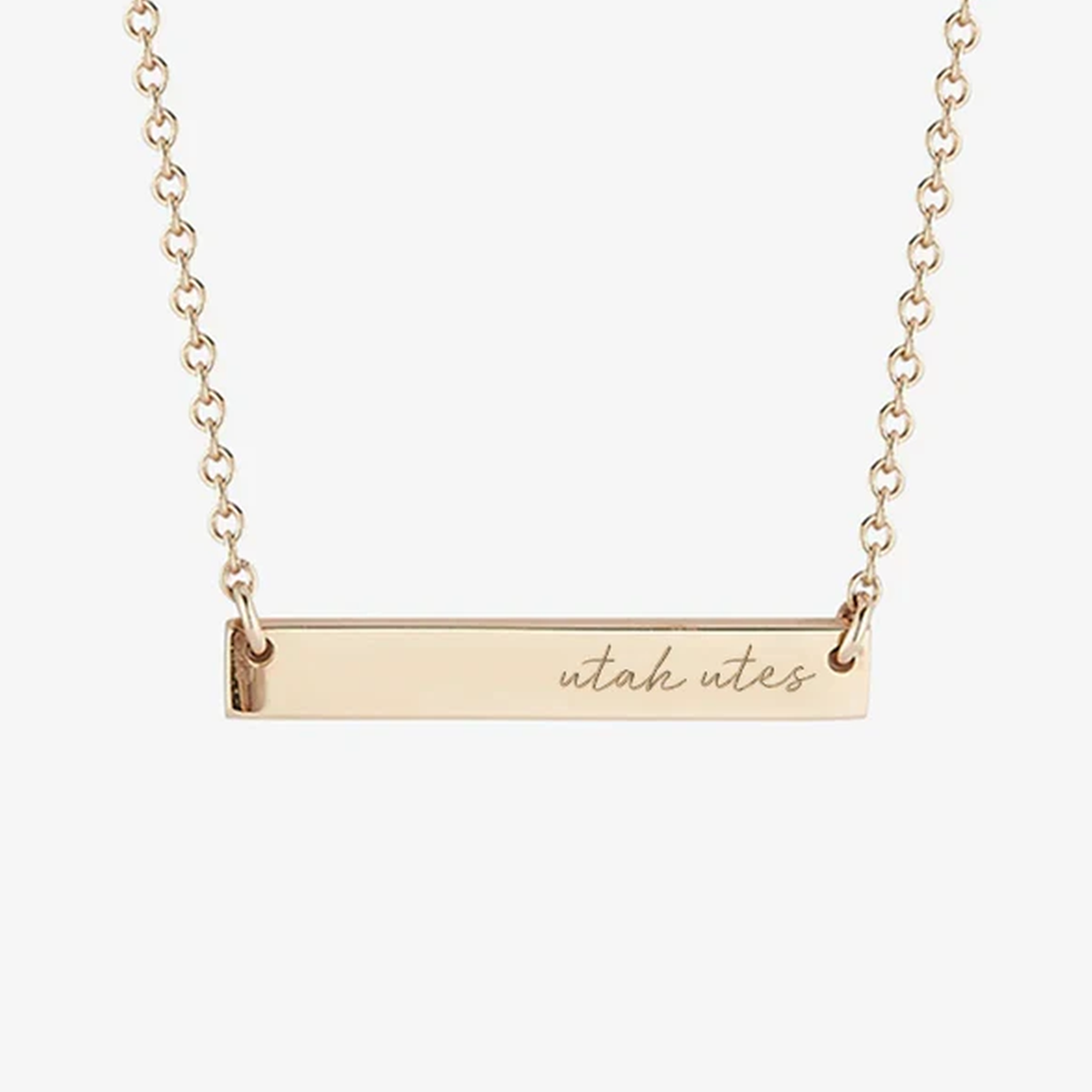 Utah Horizontal Bar Necklace