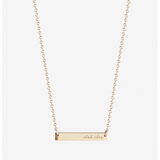 Utah Horizontal Bar Necklace