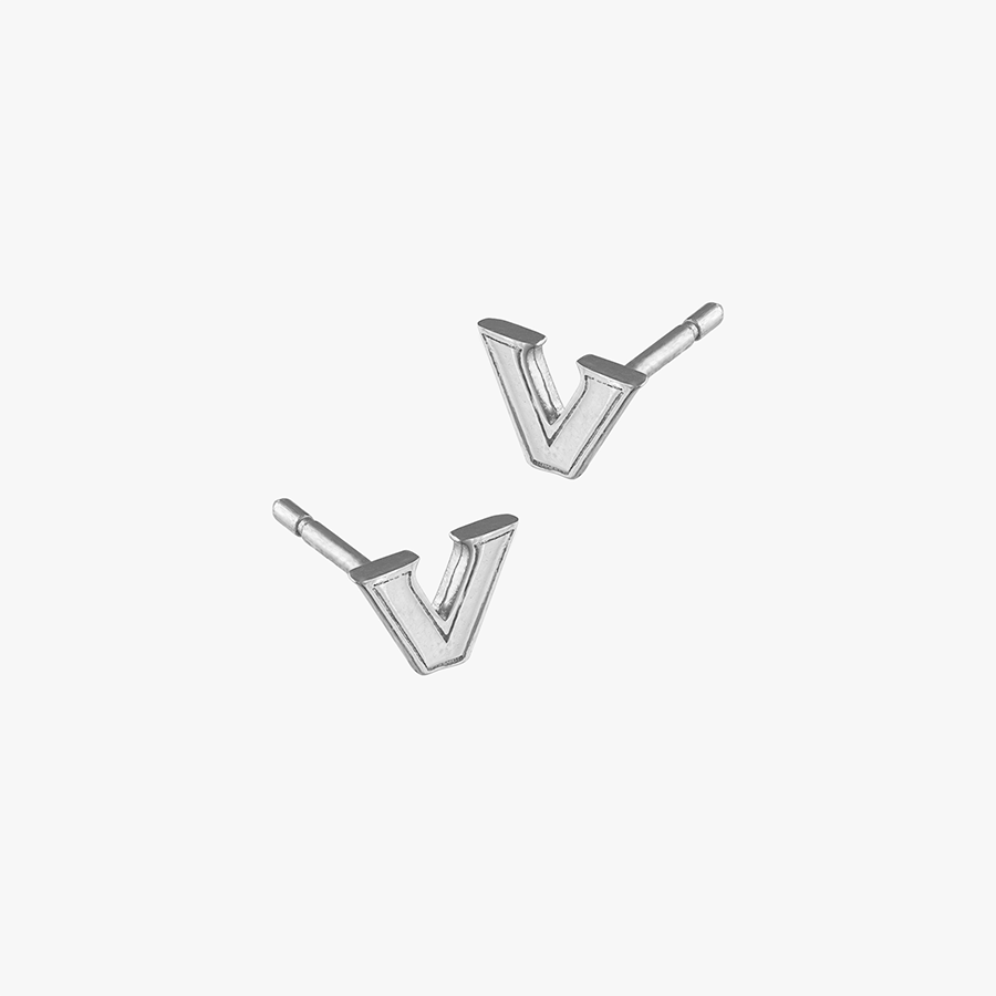 Vanderbilt V Stud Earring