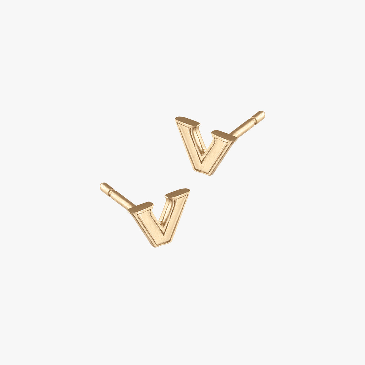 Vanderbilt V Stud Earring