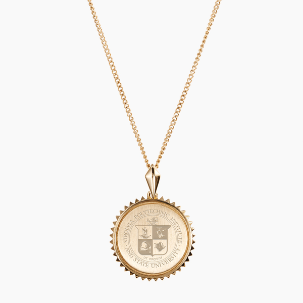 Virginia Tech Sunburst Pendant