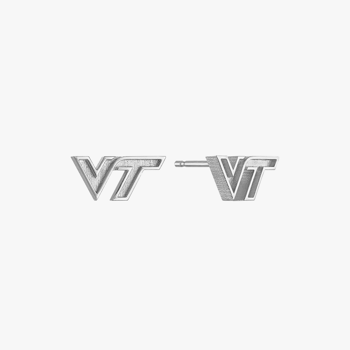 Virginia Tech Logo Stud Earrings