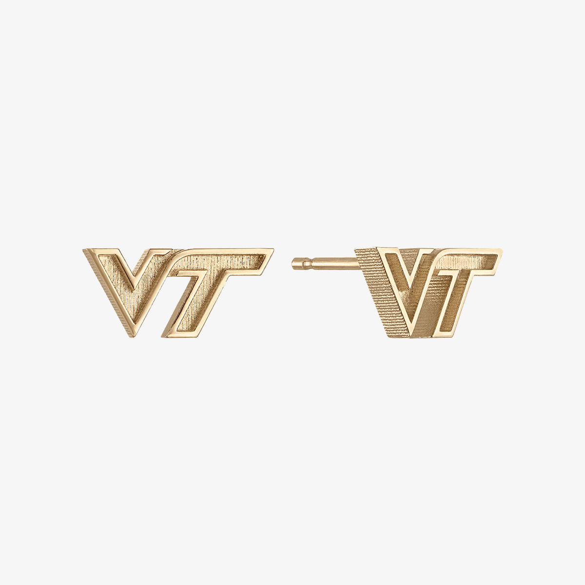 Virginia Tech Logo Stud Earrings