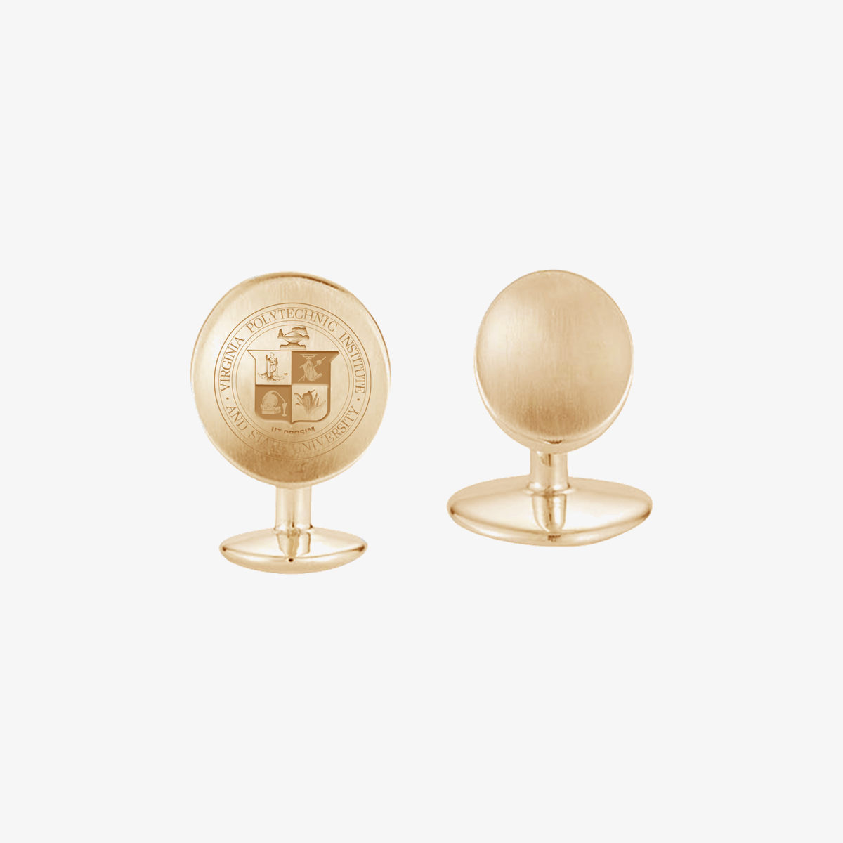 Virginia Tech Organic Cufflinks