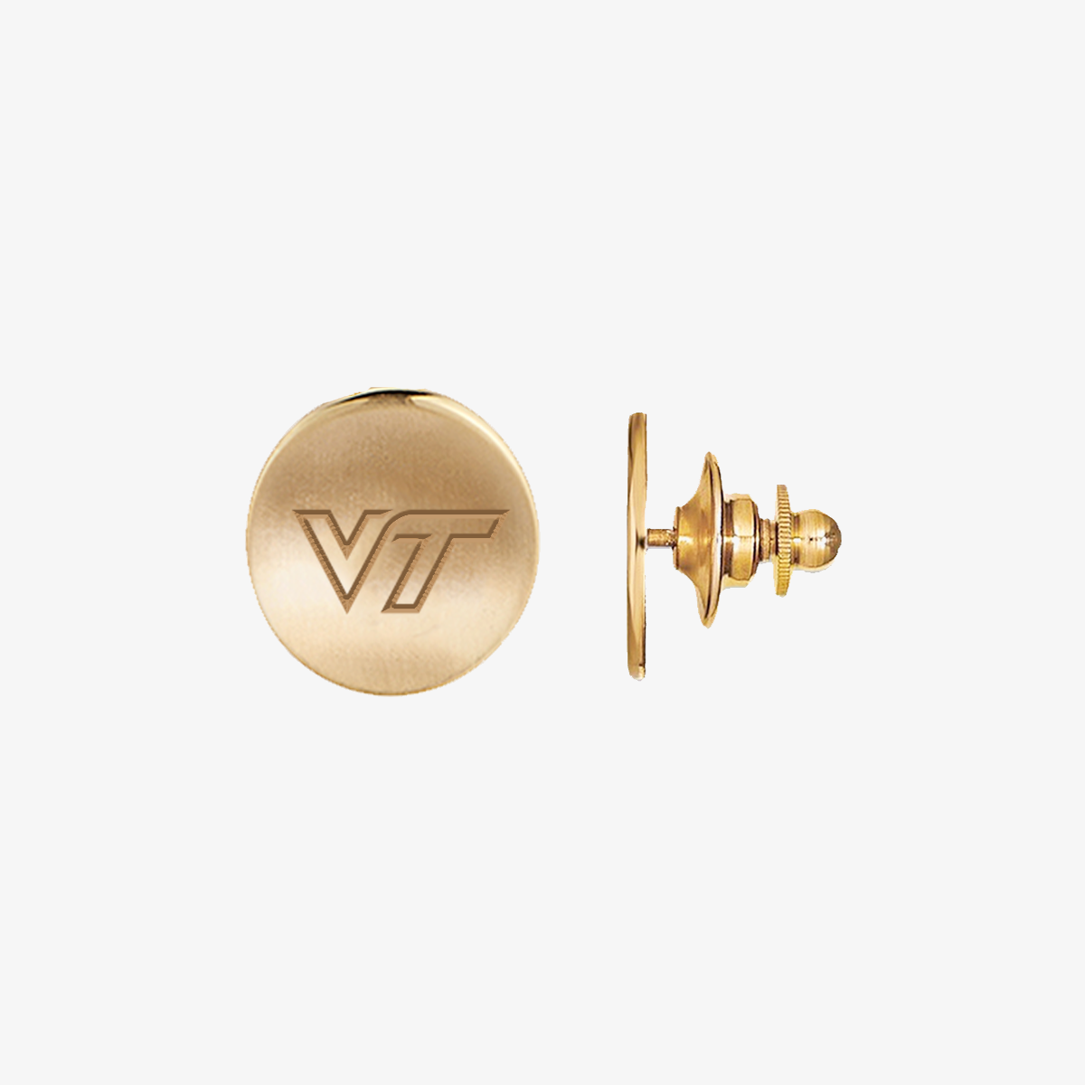 Virginia Tech VT Organic Lapel Pin
