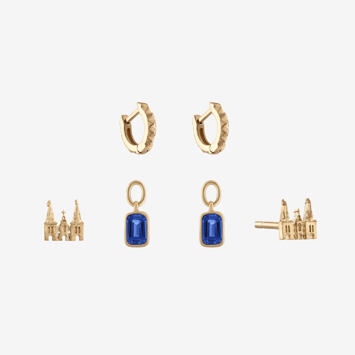 Villanova Church Sunburst Earring Bundle