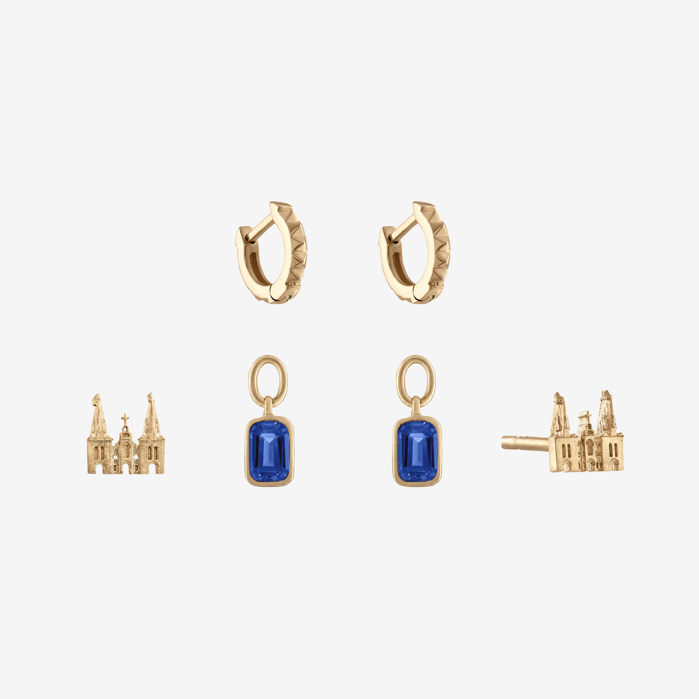 Villanova Church Sunburst Earring Bundle