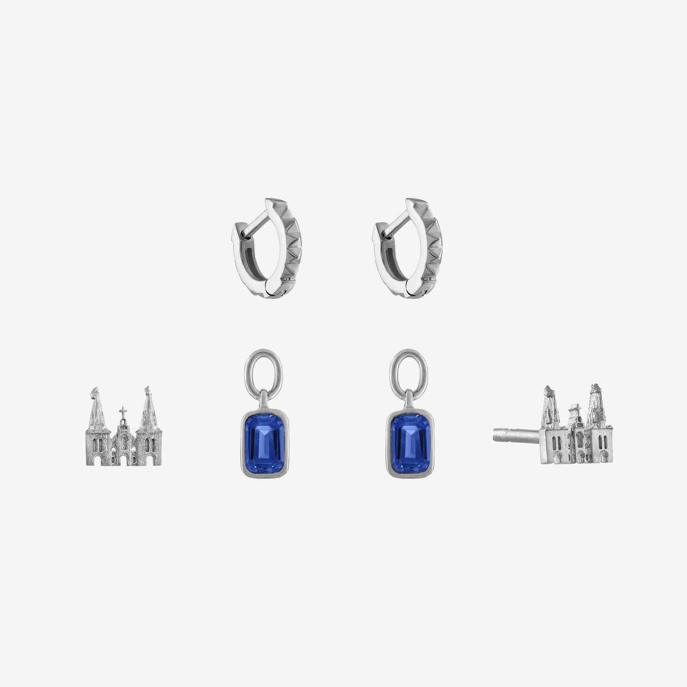 Villanova Church Sunburst Earring Bundle