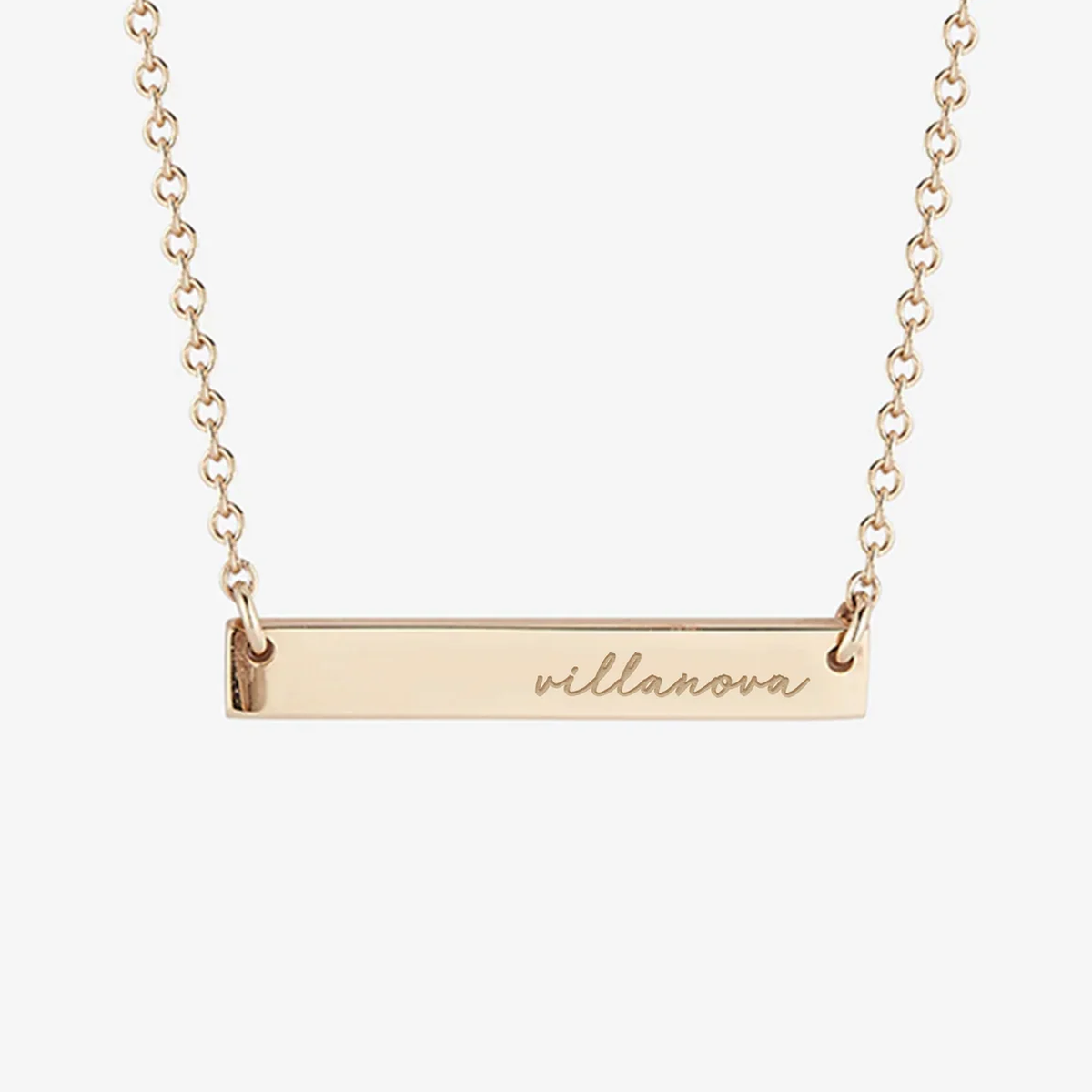 Villanova Horizontal Bar Necklace