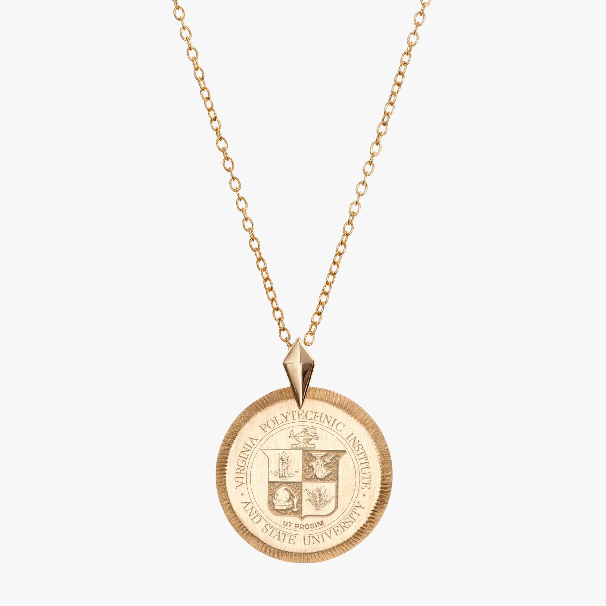 Virginia Tech Florentine Pendant