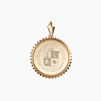 Virginia Tech Sunburst Pendant