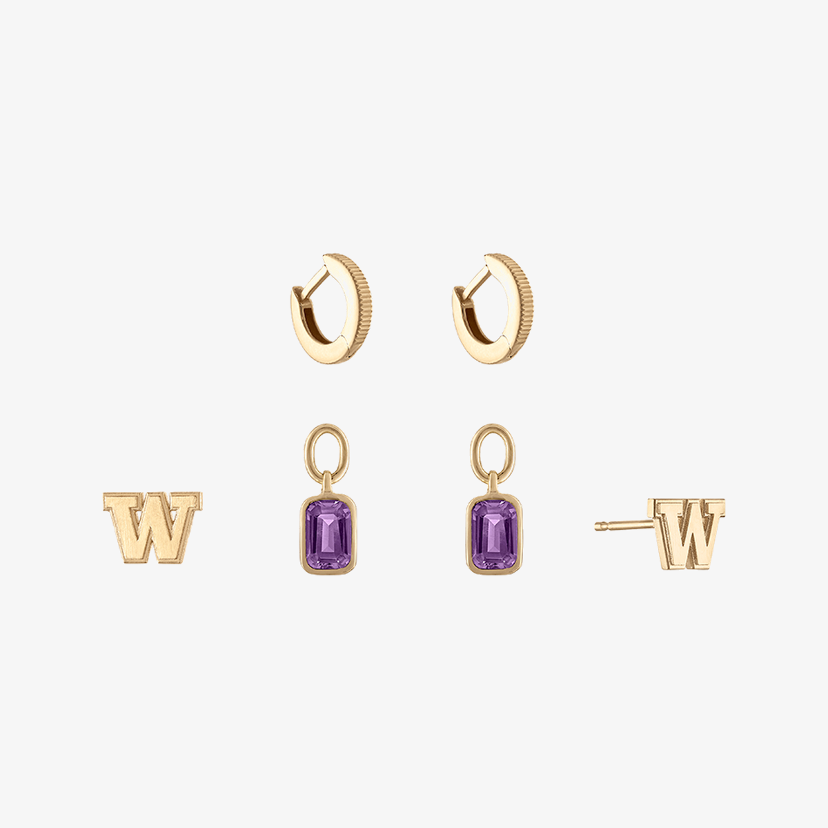 Washington W Florentine Earring Bundle