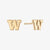 Washington Logo Stud Earrings