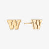 Washington Logo Stud Earrings