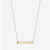 Washington Dubs Up Horizontal Bar Necklace