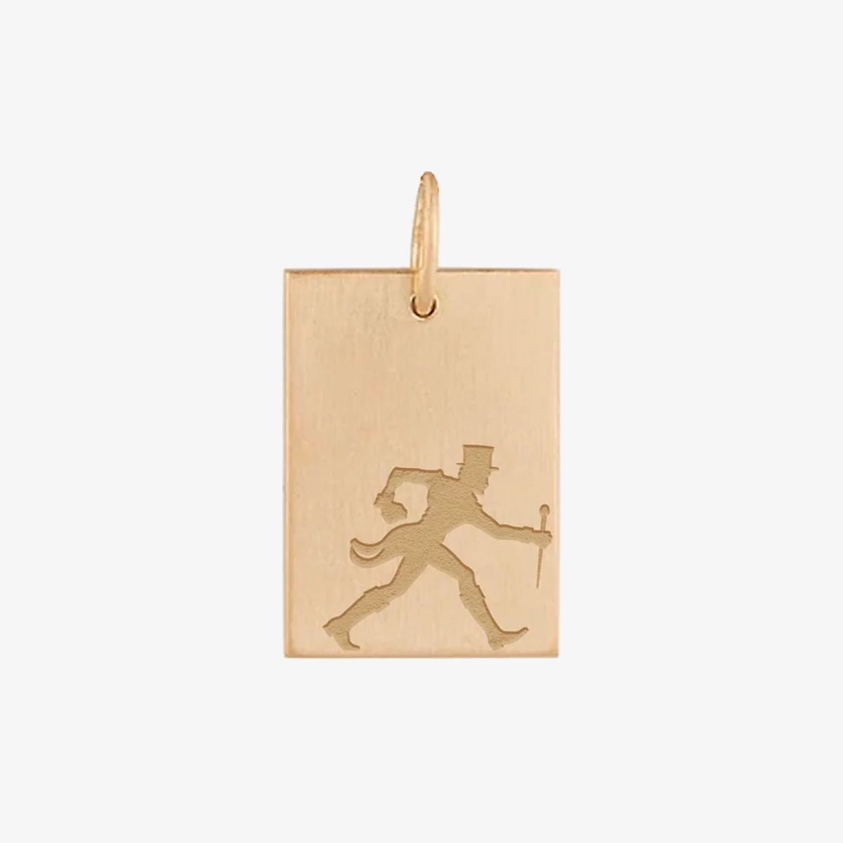 Wake Forest Walking Deacon Rectangle Pendant