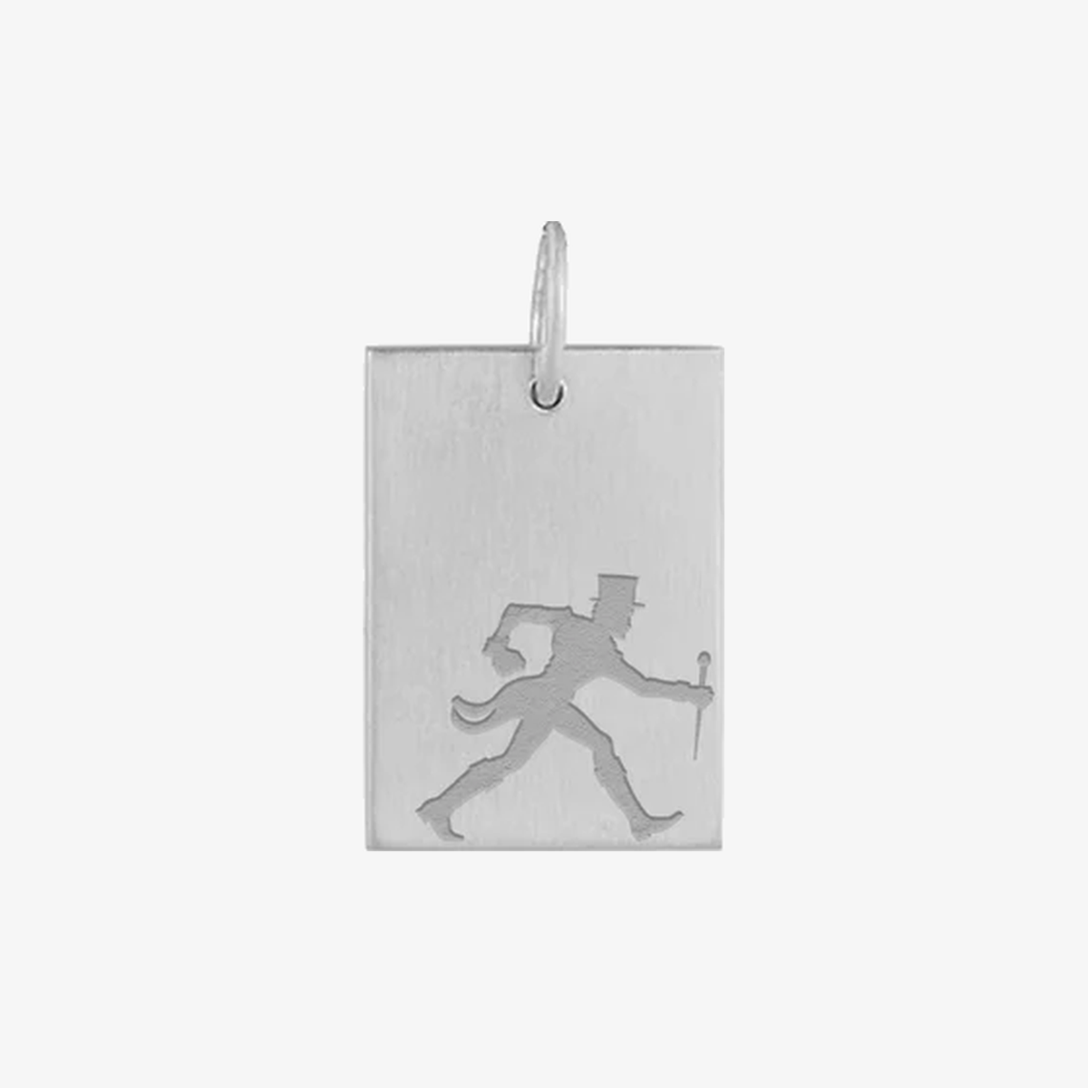 Wake Forest Walking Deacon Rectangle Pendant