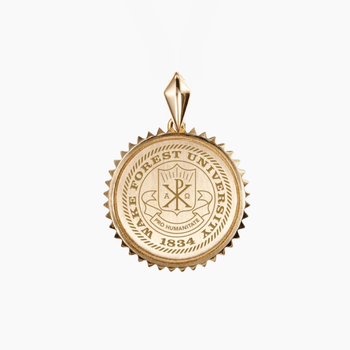 Wake Forest Seal Sunburst Pendant