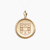 WashU Shield Sunburst Pendant